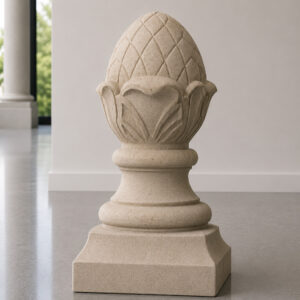 Acorn With Collar & Base