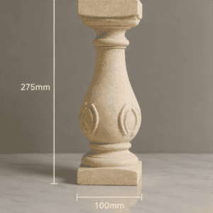 No 5 Baluster with Bottom Line Detail