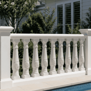 No 75 Baluster with Rose Crown