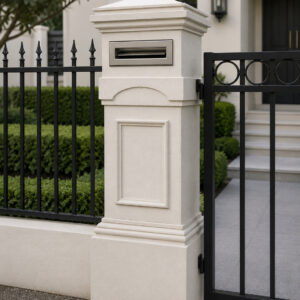 Canterbury Standard Size Mail Slot & Back