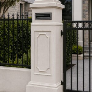 Newmarket Standard Size Mail Slot & Back