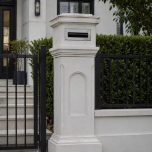 Toorak Standard Size Mail Slot & Back