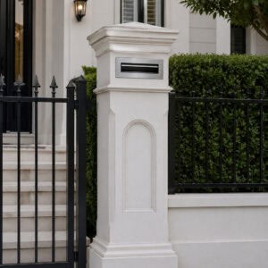 Mawson Standard Size Mail Slot & Back