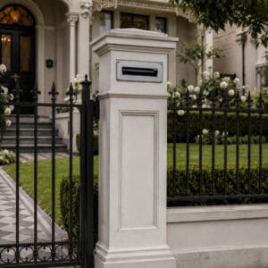 Jervois Standard Size Mail Slot & Back