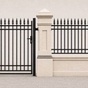 Standard Square Fence with Spears
