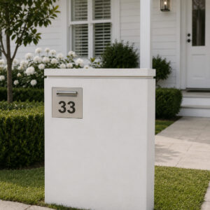 Panel Large with Customised Address Plate A4 Mail