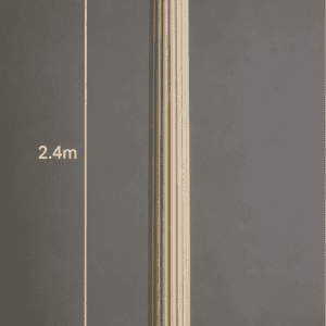 No 21 Long Doric Column Cap (Fluted)