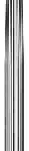 No 23 Short Doric Column Cap (Fluted)