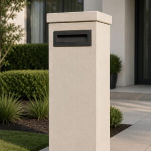 Parkside A4 Mail Slot & Back