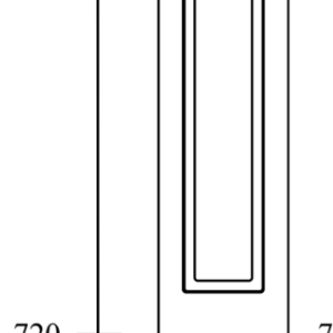 340 mm Panel Shaft at 1200