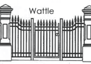 Wattle Angle Gate